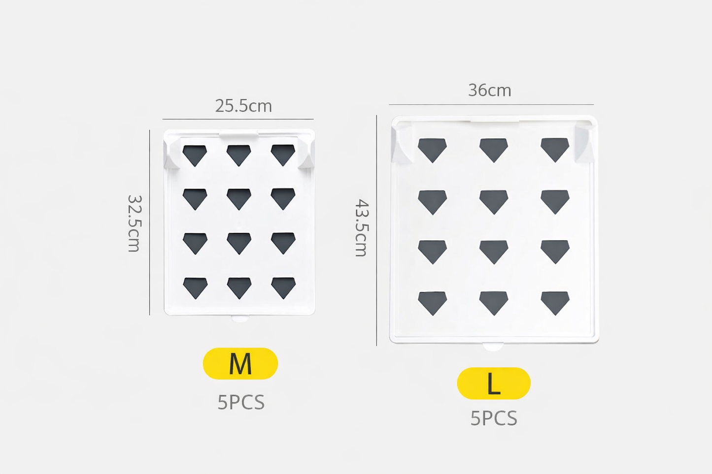 Planche de rangement pour vêtements